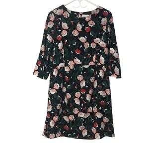 Compañía Fantástica High-Quality Botanical Floral Dress • • Premium Print